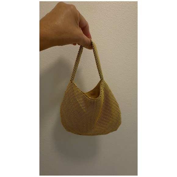 Whiting & Davis Beaded Mesh Gold Tone
Evening Bag - Picture 1 of 6